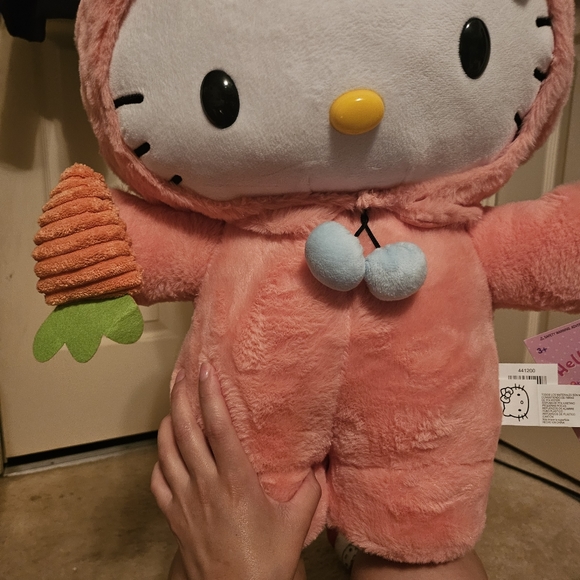 Hello kitty Easter greeter sanrio hello kitty bunny rabbit easter plush - Picture 2 of 3